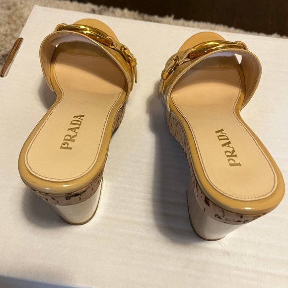 Prada Patent Leather Slides - Picture 4 of 6